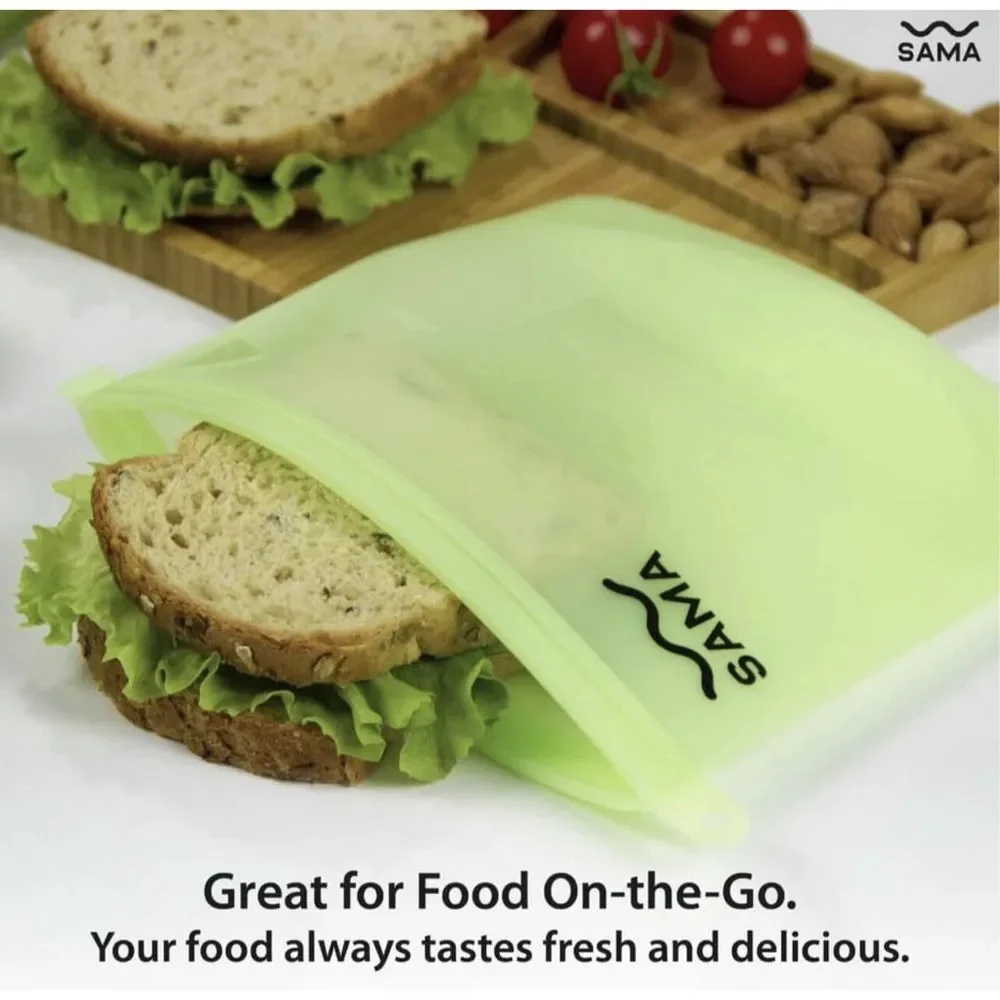 Multi-Color Reusable Storage Bags - Picture 5 of 17